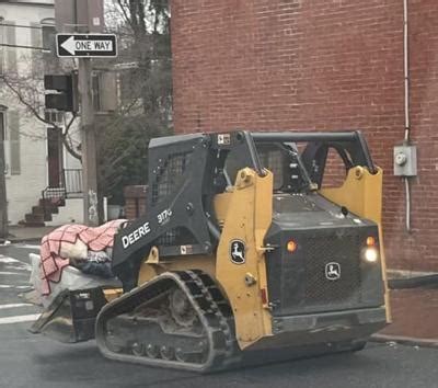 skid steer police chase frederick md|Man stopped after driving track loader through Frederick, .